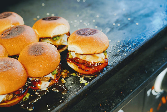 Asian Turkey Meatball Sliders