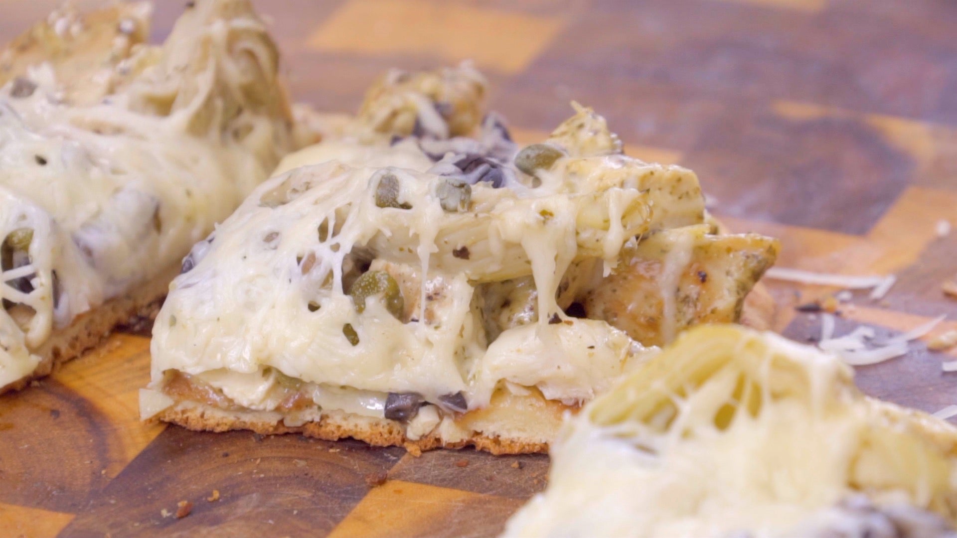 Pesto-Ranch Chicken Artichoke Flatbread – Blackstone Products (MX)