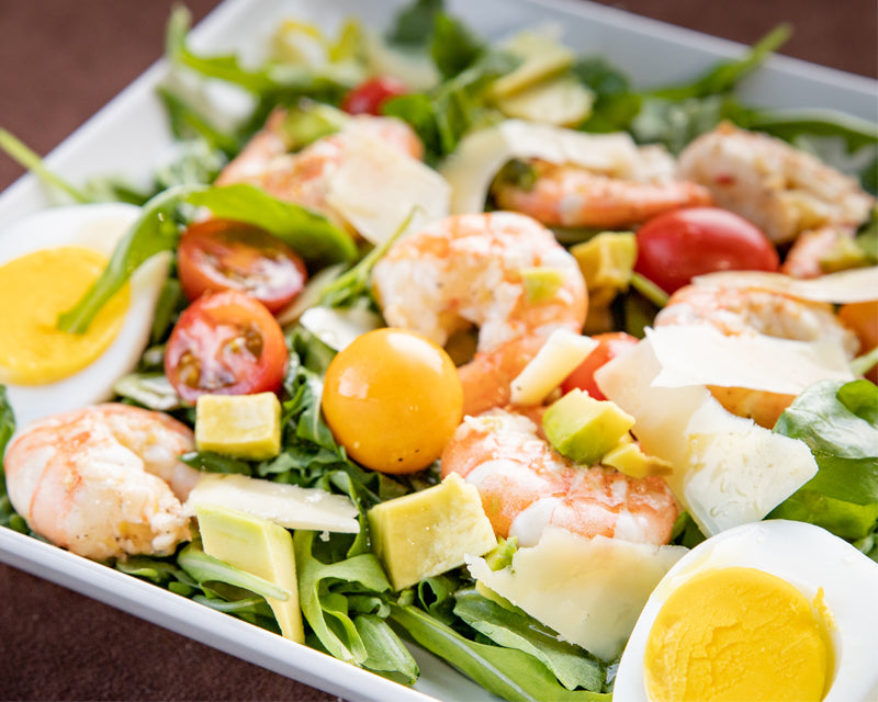 Grilled Shrimp &amp; Arugula Salad – Blackstone Products (MX)