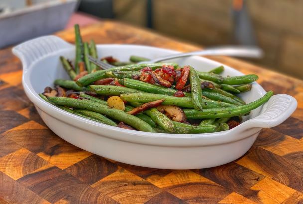 Shiitake Cranberry Green Beans
 &ndash; Blackstone Products (MX)
