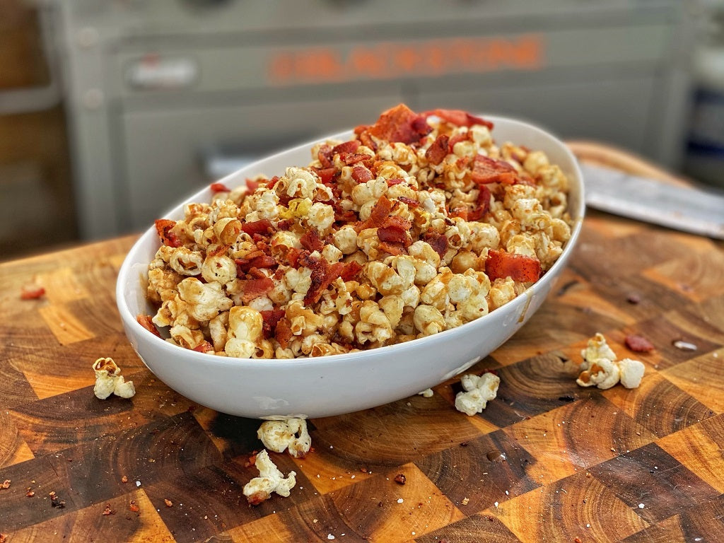 Bacon Popcorn with Rum Salted Caramel – Blackstone Products (MX)