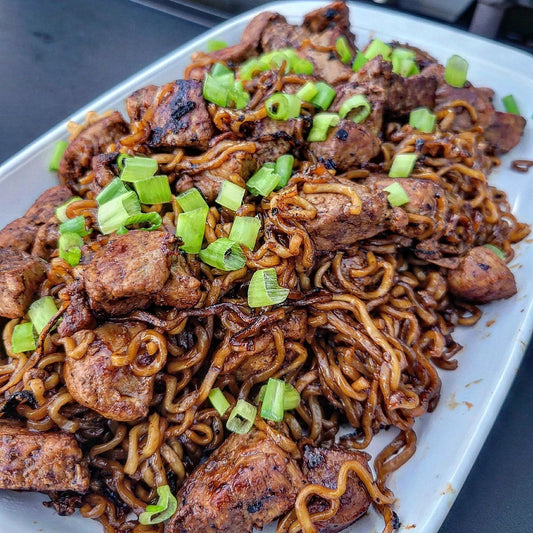 Ramen con Cerdo a la Plancha