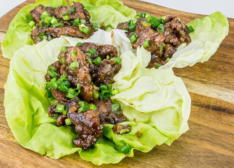 Mongolian Beef Lettuce Wraps
 &ndash; Blackstone Products (MX)