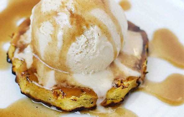 Griddled Pineapple and Ice Cream – Blackstone Products (MX)