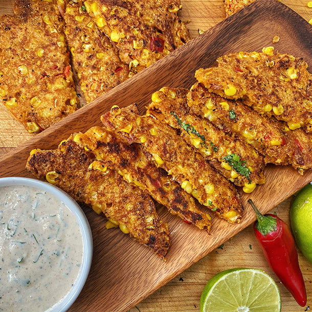 Bacon Jalapeño Corn Fritters – Blackstone Products (MX)