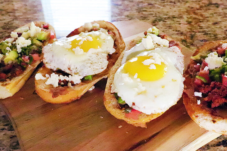 Mexican Breakfast Molletes – Blackstone Products (MX)