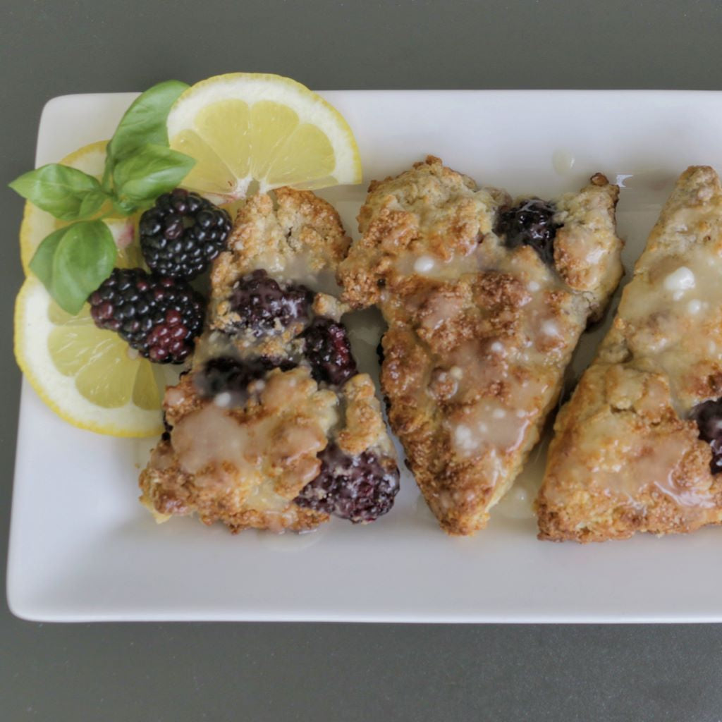 AirFryer Blackberry Scones