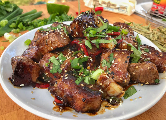Gochujang Sticky Steak Bites