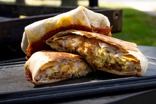 Hot Italian Sausage Egg and Cheese Crunch Wrap