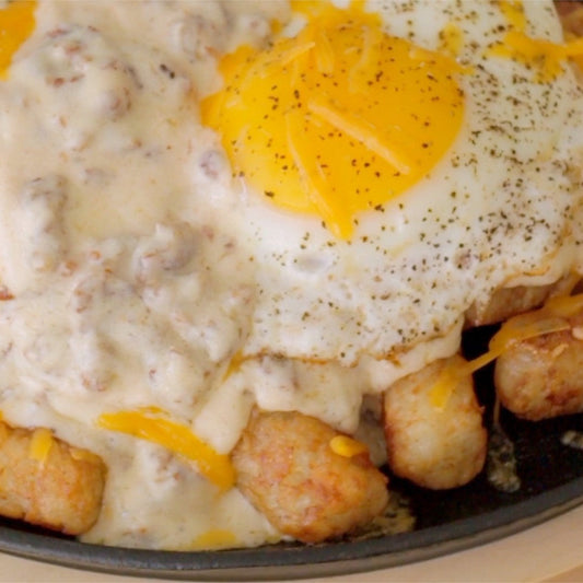 Sausage Gravy Breakfast Totchos