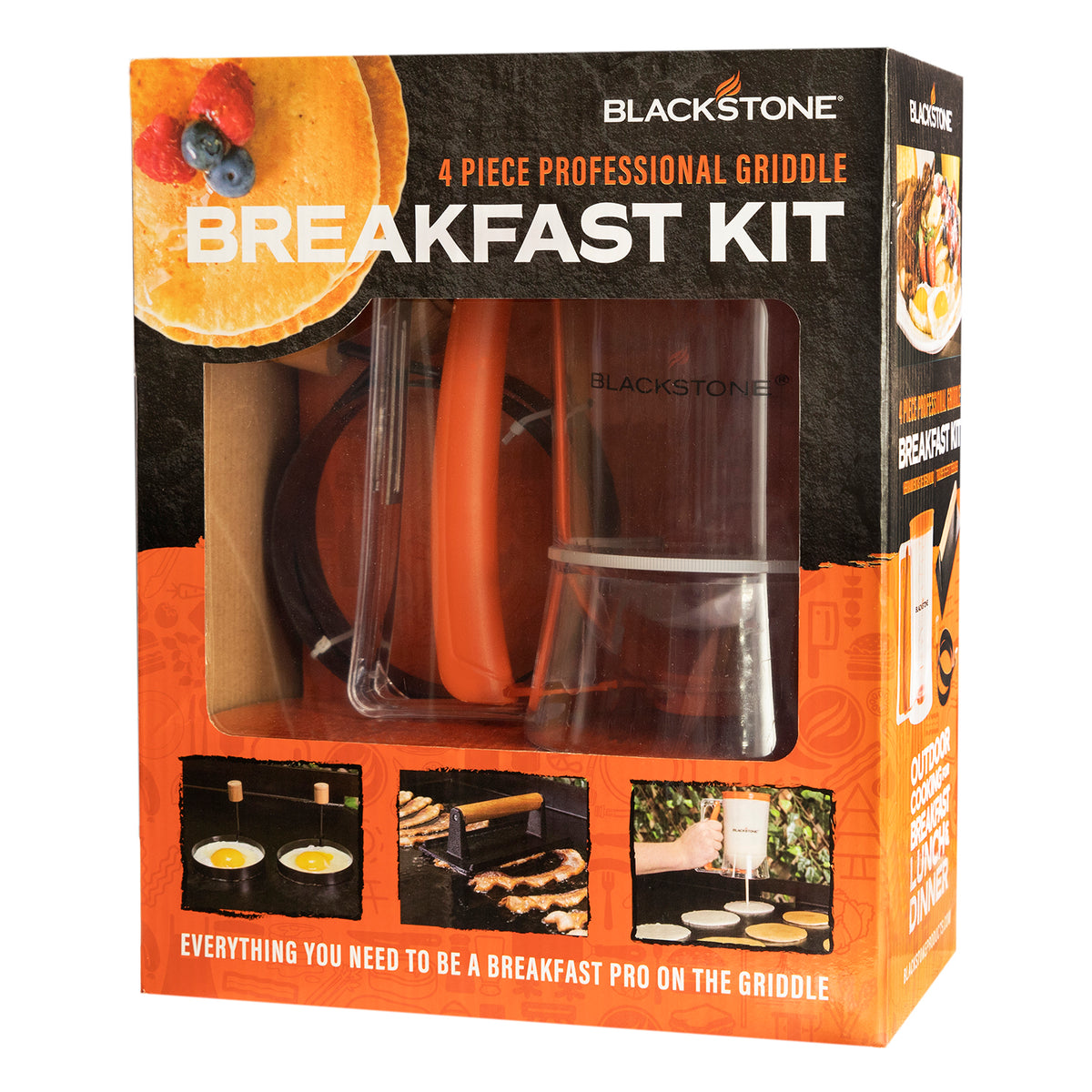 Set Utencilios De Desayuno Blackstone Para Plancha