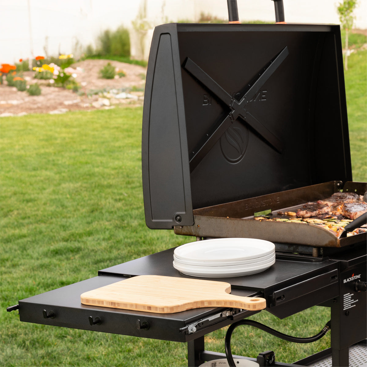 Plancha de 36" con Tapa