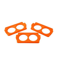 Paquete de 3 Bandejas de Aros para Huevos de 2 Secciones